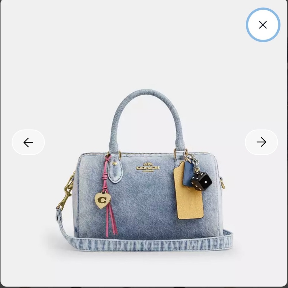 Coach Love Denim Rowan